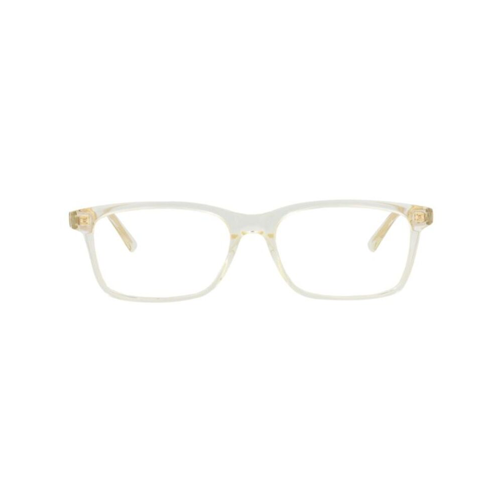 Bottega Veneta Square-Frame Acetate Optical Frames Beige Mens
